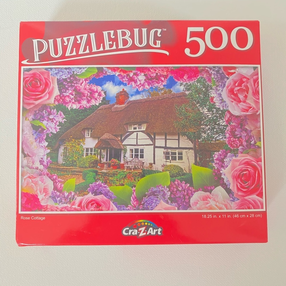 CraZart Puzzlebug 500 pieces, NEW, never‎ opened